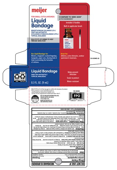 Image 1 (Meijer Liquid Bandage 0.3 Fl Oz 53 033me 02)